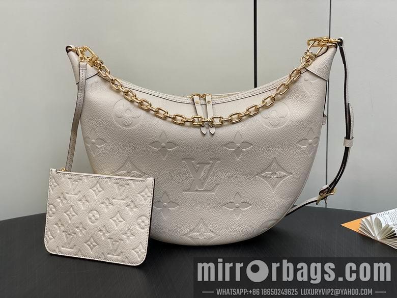 LV Bags Loop Hobo M46739 38x26x10cm gf