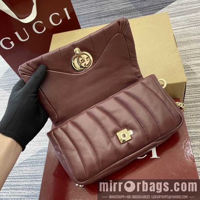 Gucci Bags 806017 21X12.4X4.6cm MP 3colour
