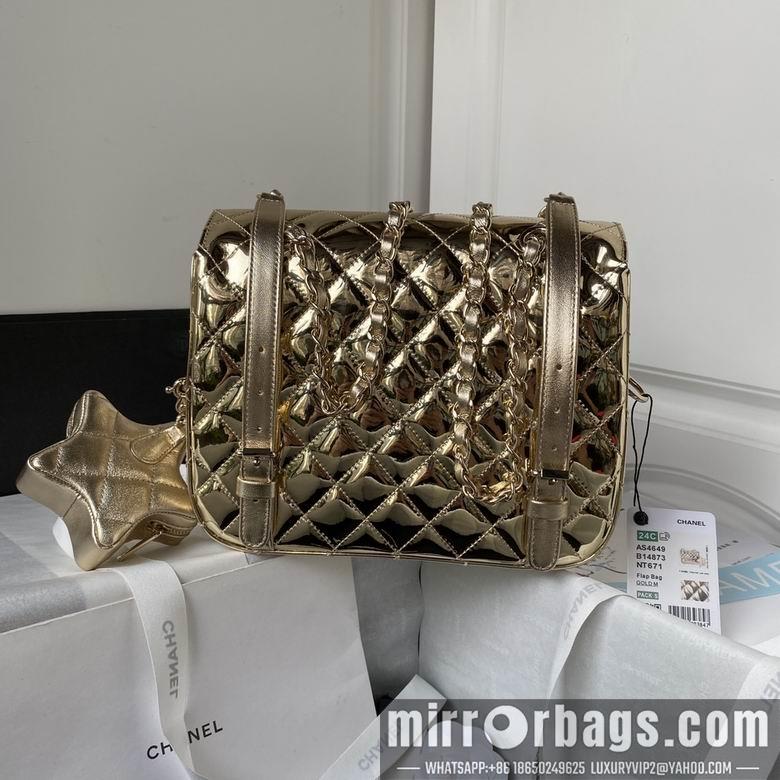 Chanel Bags AS4649 18.5X23.5X8.5cm BL 2colour
