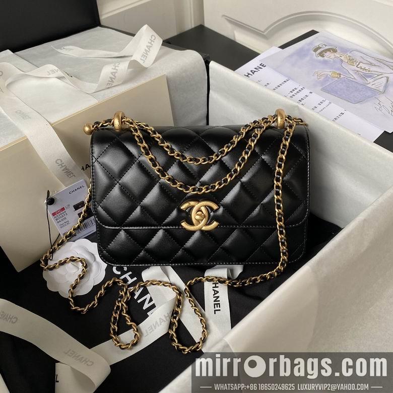 Chanel Bags AS2649 22X14.5X8cm BL 2colour