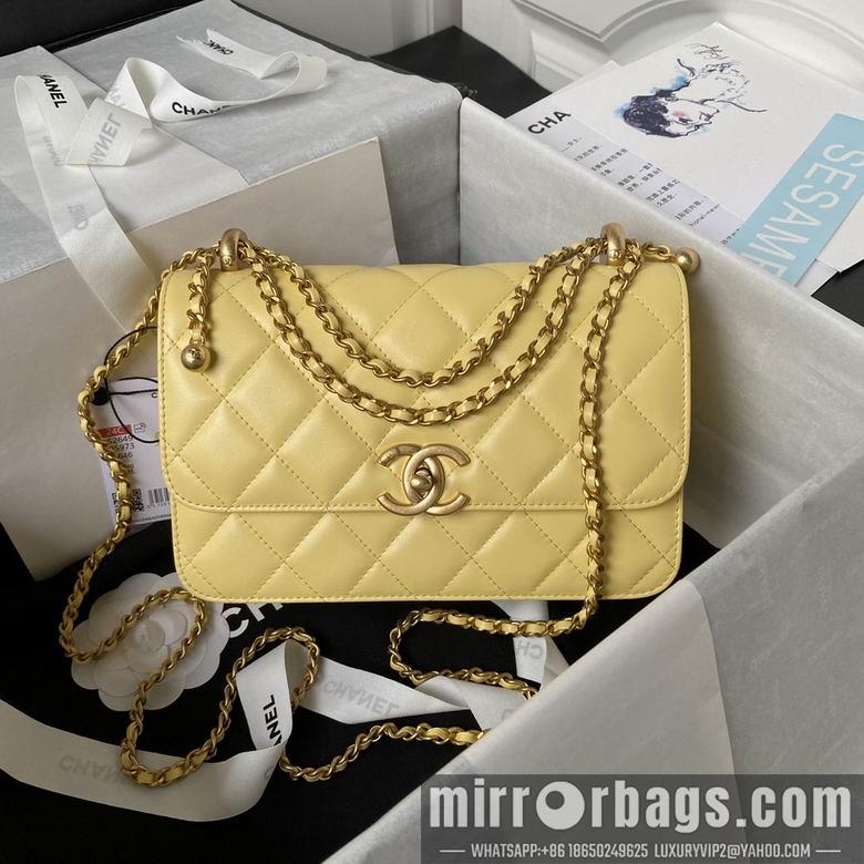 Chanel Bags AS2649 22X14.5X8cm BL 2colour