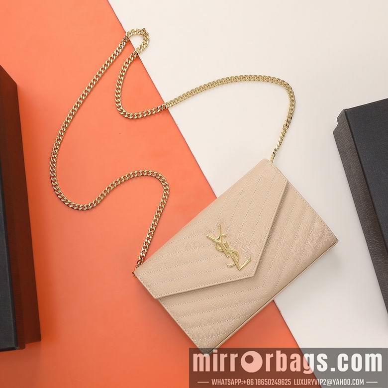 YSL Bags 377828 22.5X14X4cm YG 6