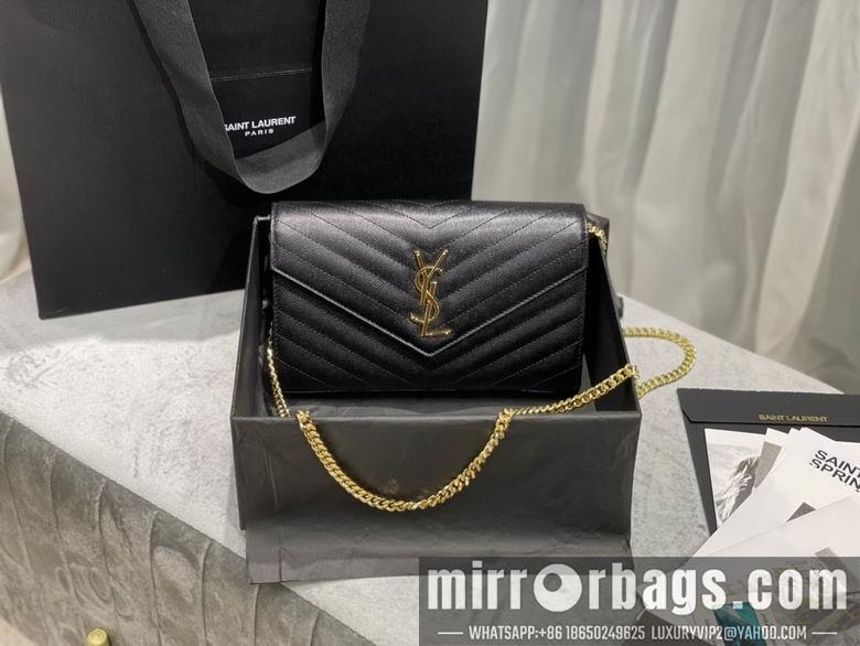 YSL Bags 377828 22.5x14x4cm YG 3
