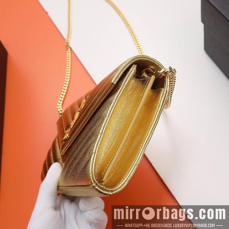 YSL Bags 377828 22.5X14X4cm YG 9
