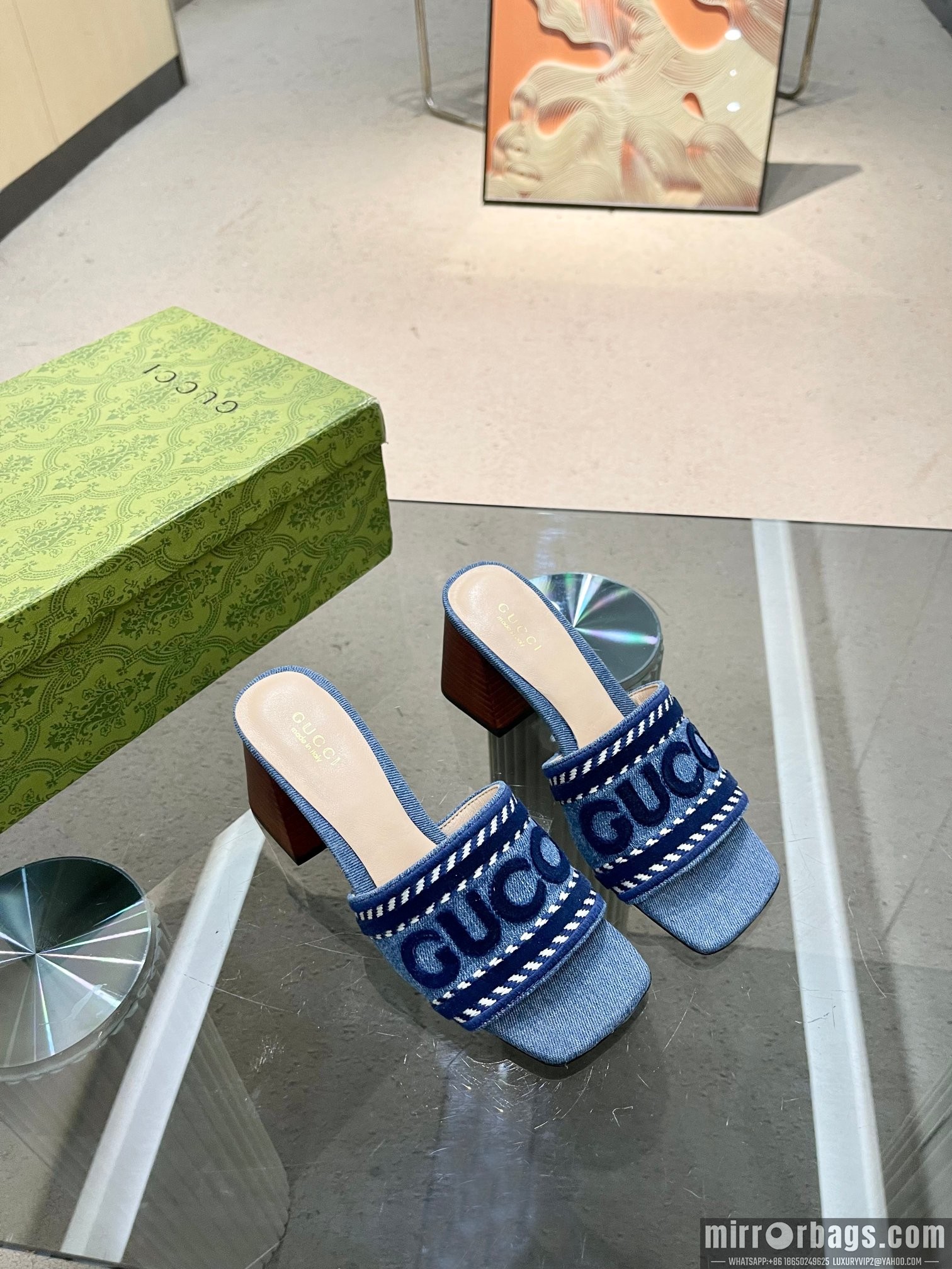 Gucci Shoes sz35-41 7cm h0801