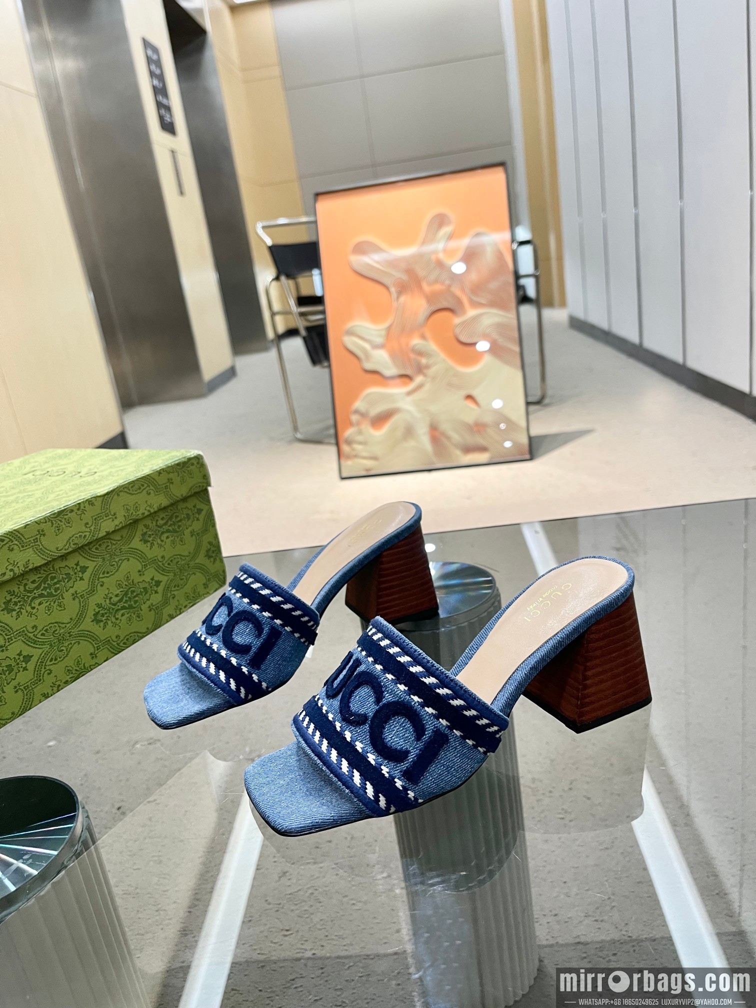 Gucci Shoes sz35-41 7cm h0801