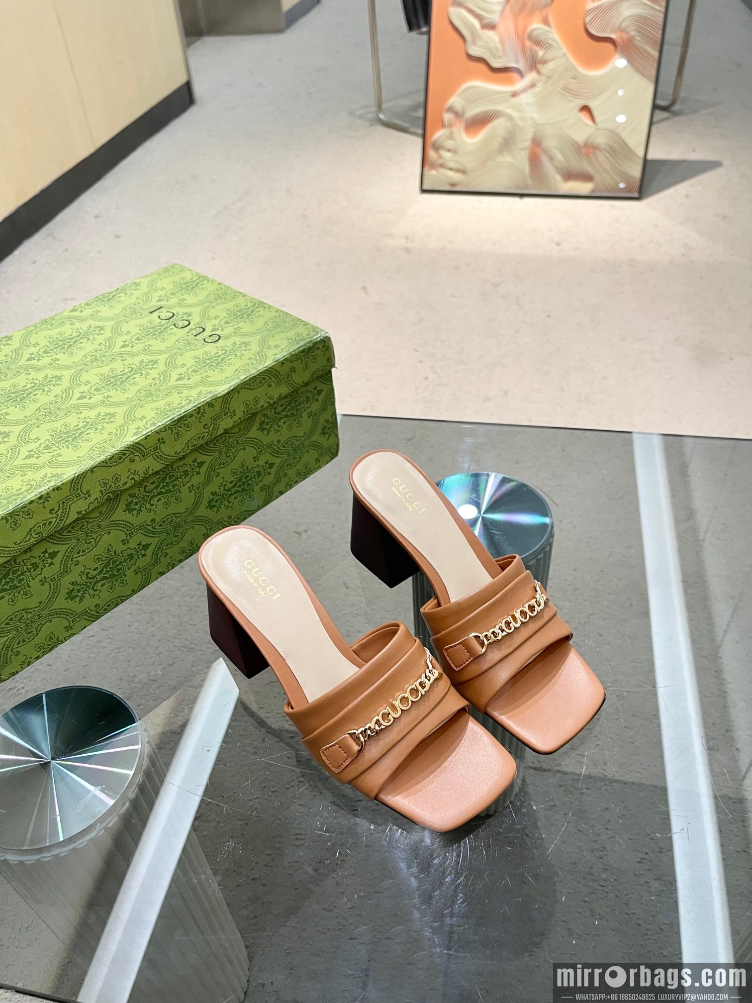 Gucci Shoes sz35-41 7cm h0802