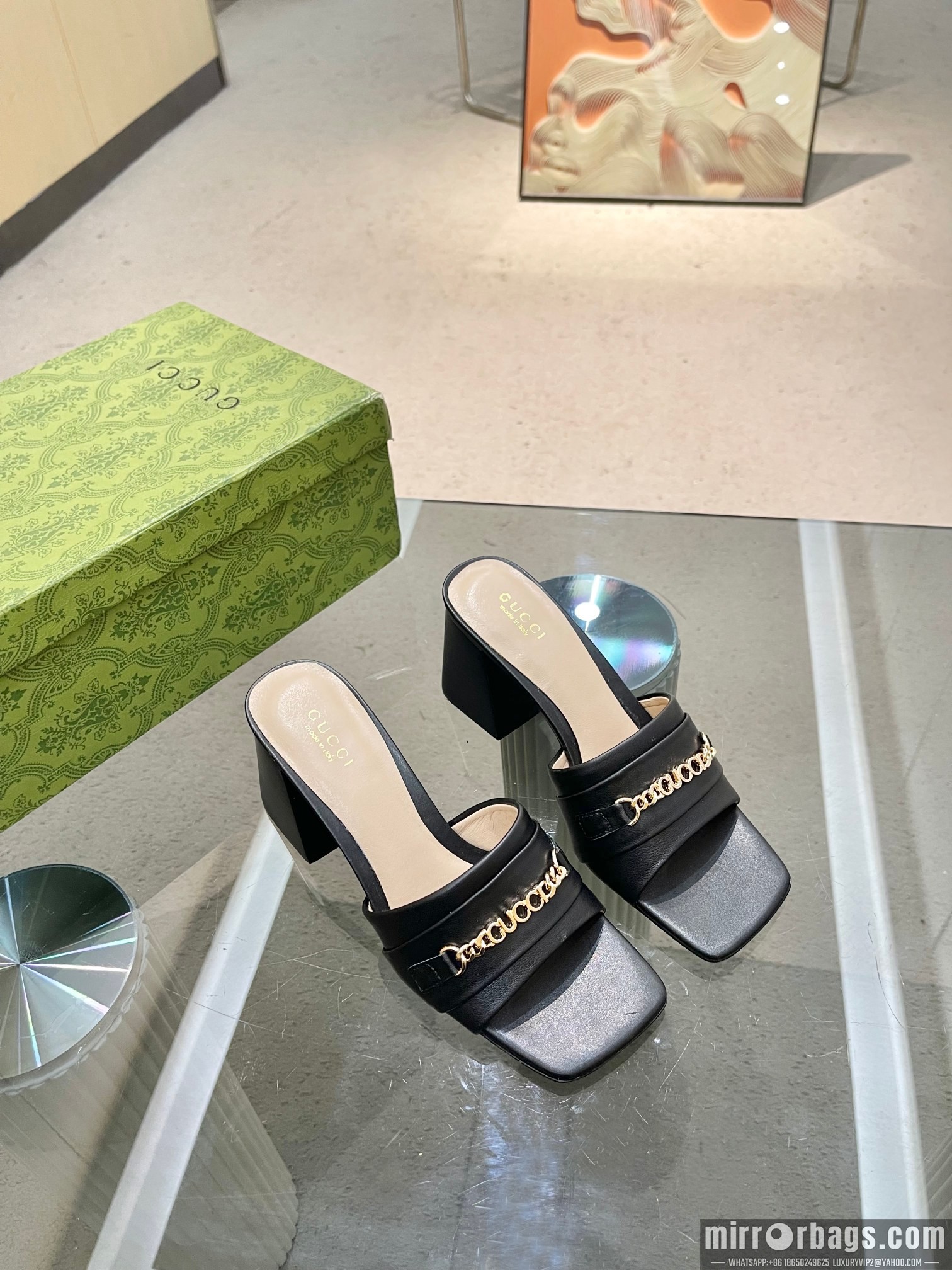 Gucci Shoes sz35-41 7cm h0802