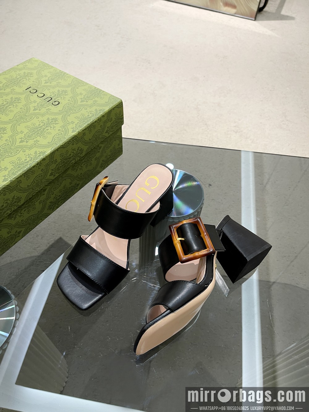 Gucci Shoes sz35-41 7cm h0801
