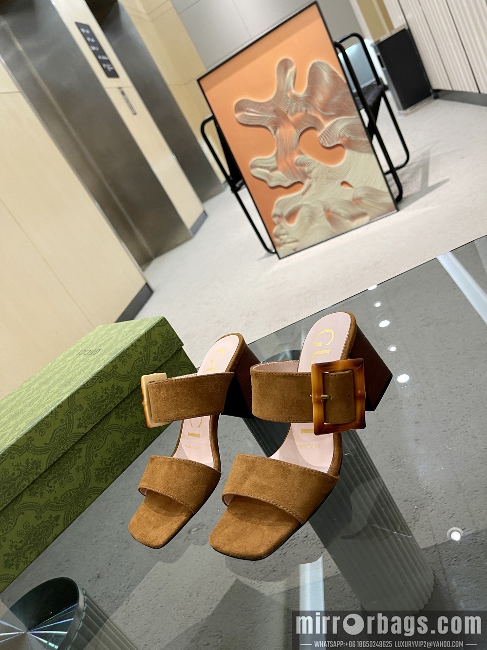 Gucci Shoes sz35-41 7cm h0801
