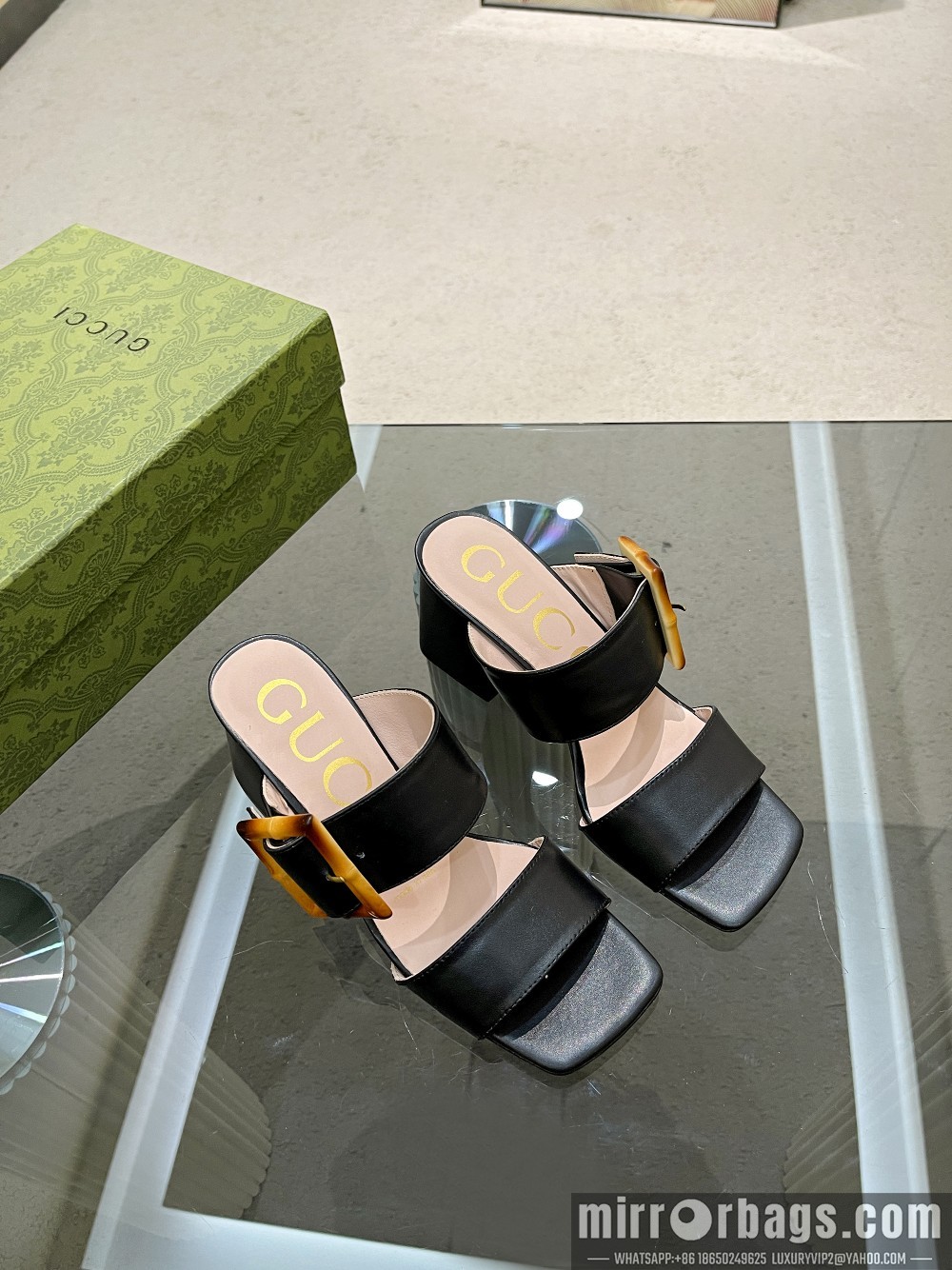 Gucci Shoes sz35-41 7cm h0801