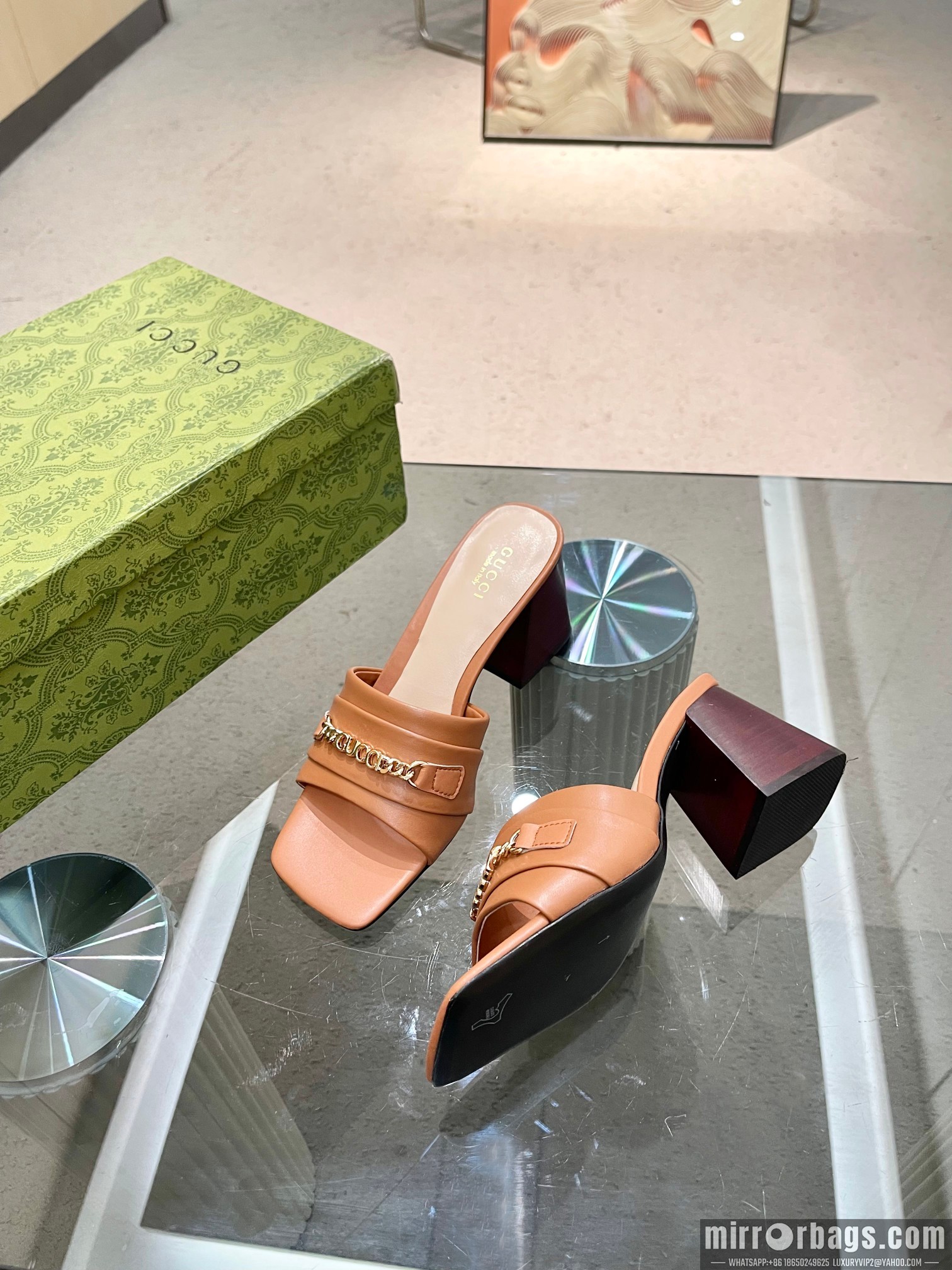 Gucci Shoes sz35-41 7cm h0802