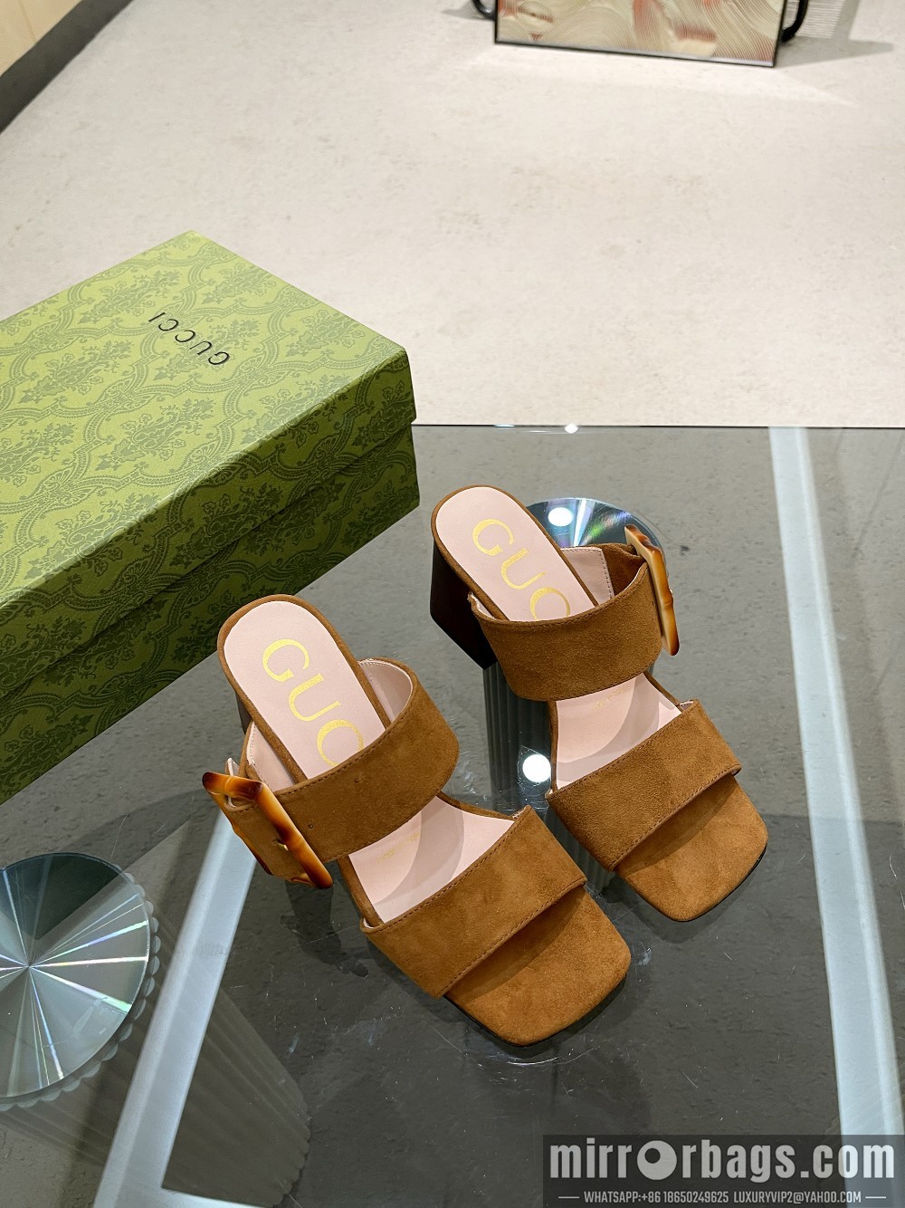 Gucci Shoes sz35-41 7cm h0801
