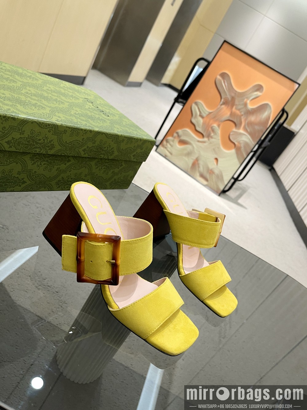 Gucci Shoes sz35-41 7cm h0801