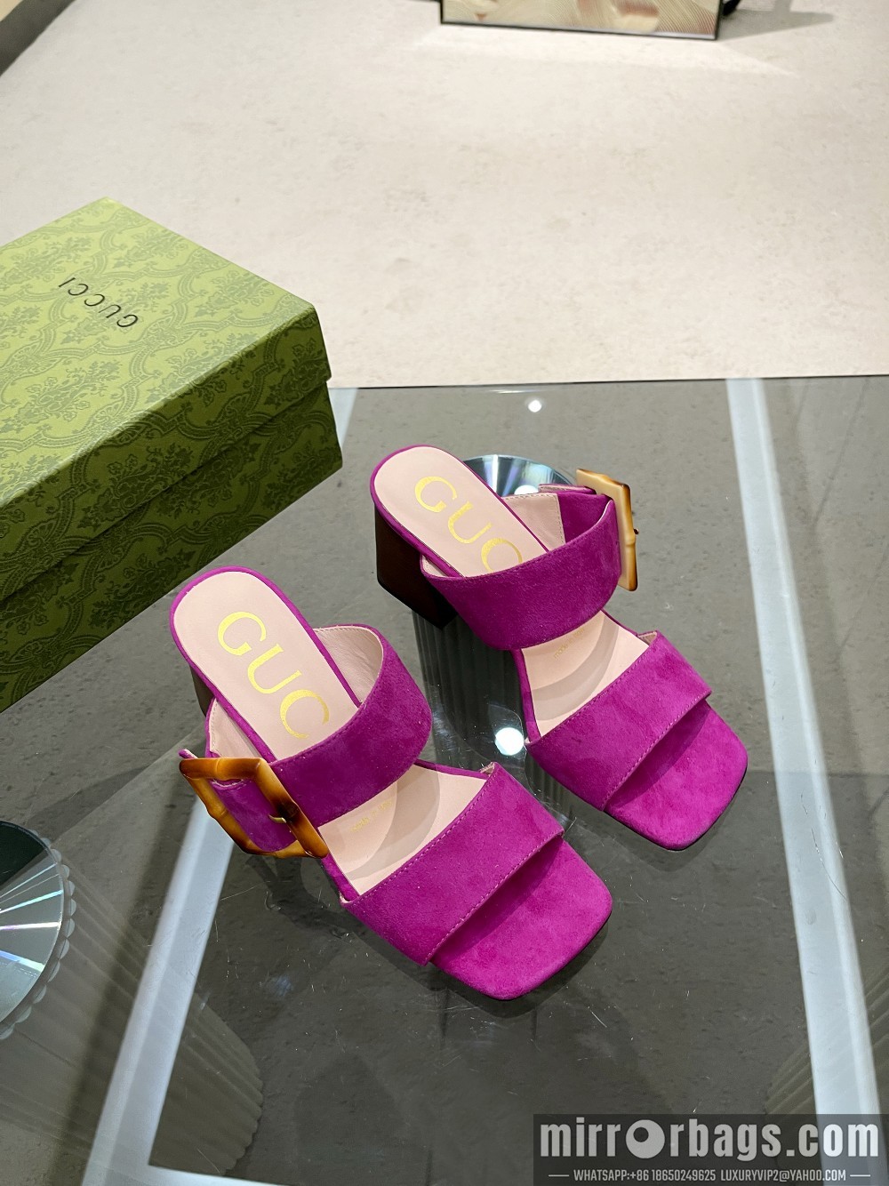 Gucci Shoes sz35-41 7cm h0801