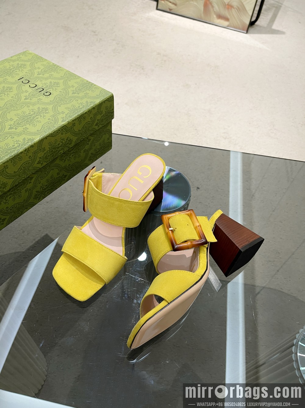 Gucci Shoes sz35-41 7cm h0801
