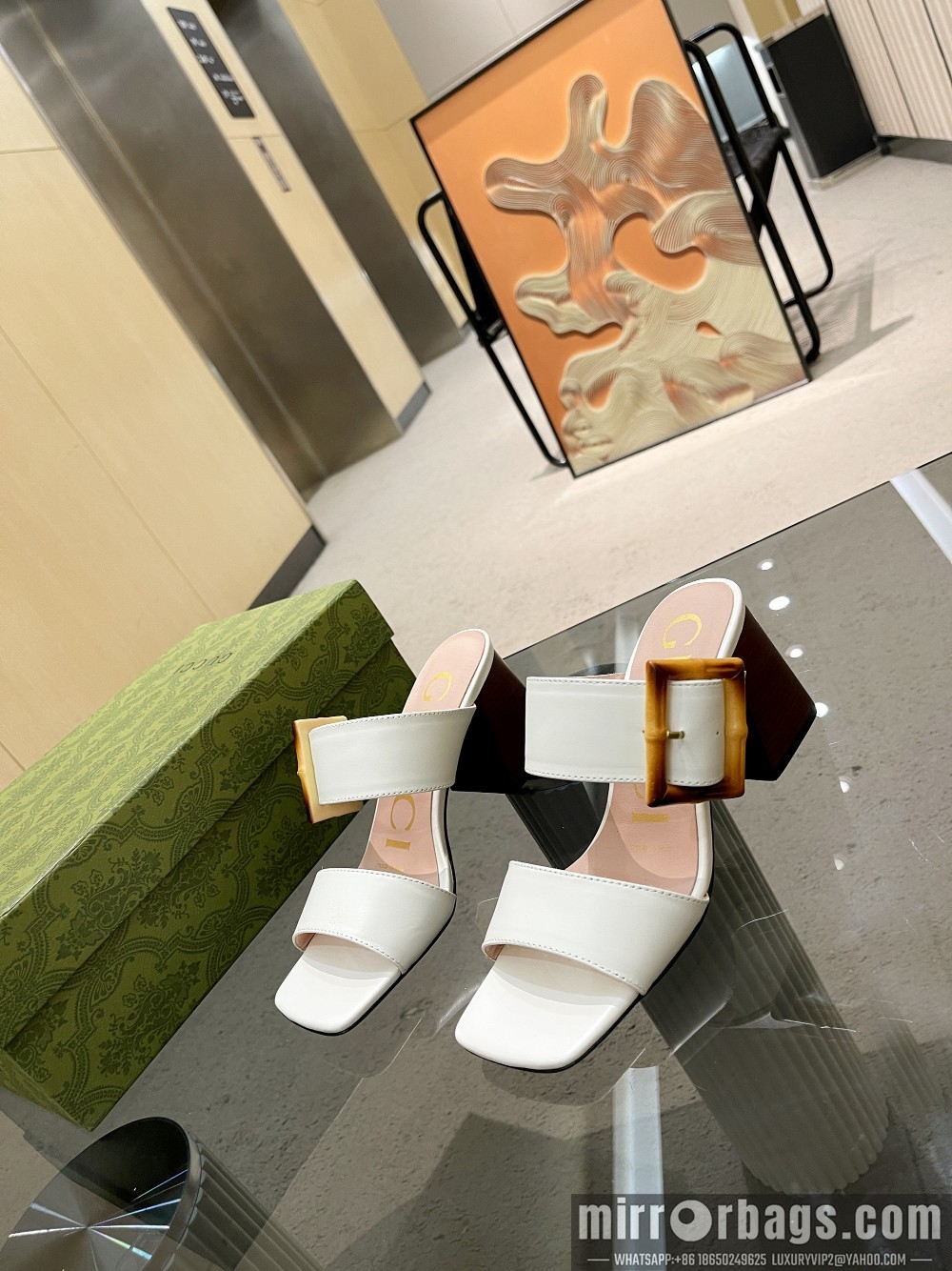 Gucci Shoes sz35-41 7cm h0801