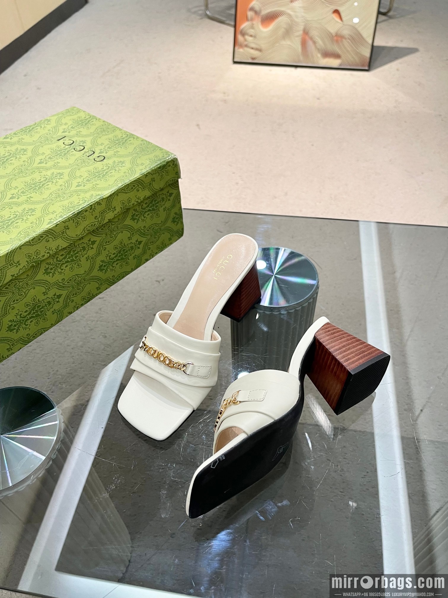 Gucci Shoes sz35-41 7cm h0802