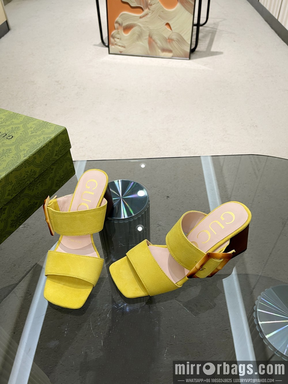 Gucci Shoes sz35-41 7cm h0801