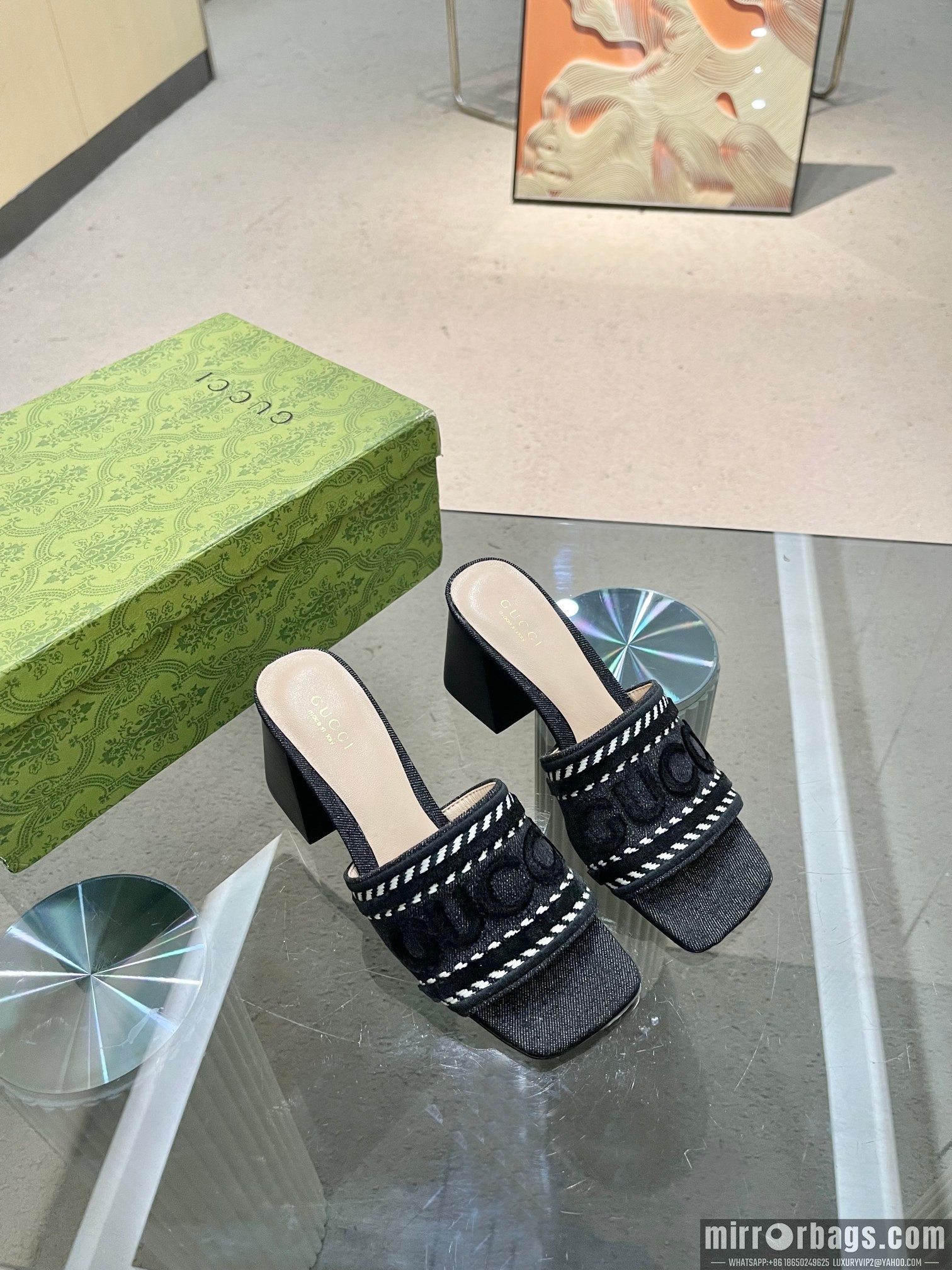 Gucci Shoes sz35-41 7cm h0801