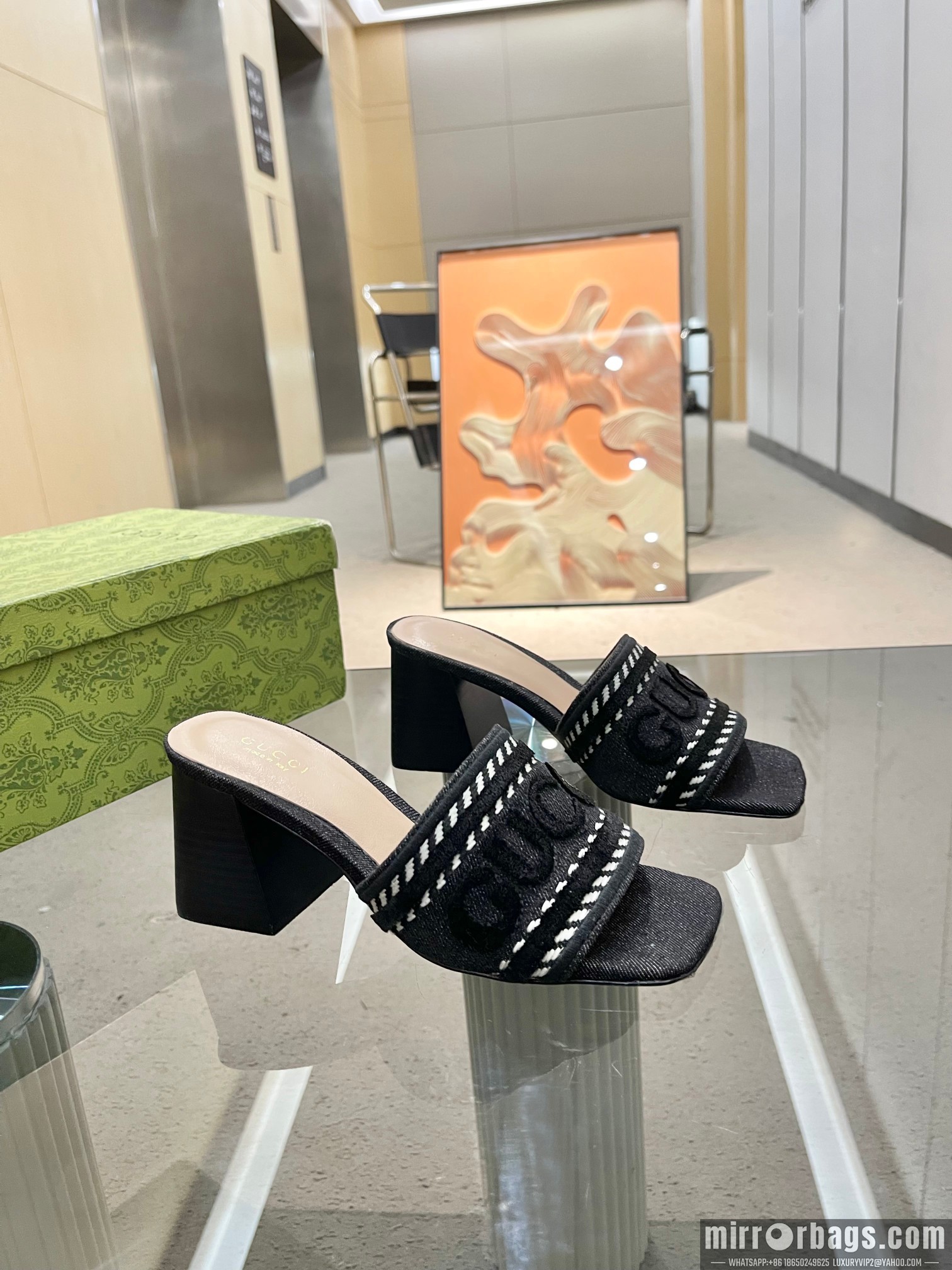 Gucci Shoes sz35-41 7cm h0801