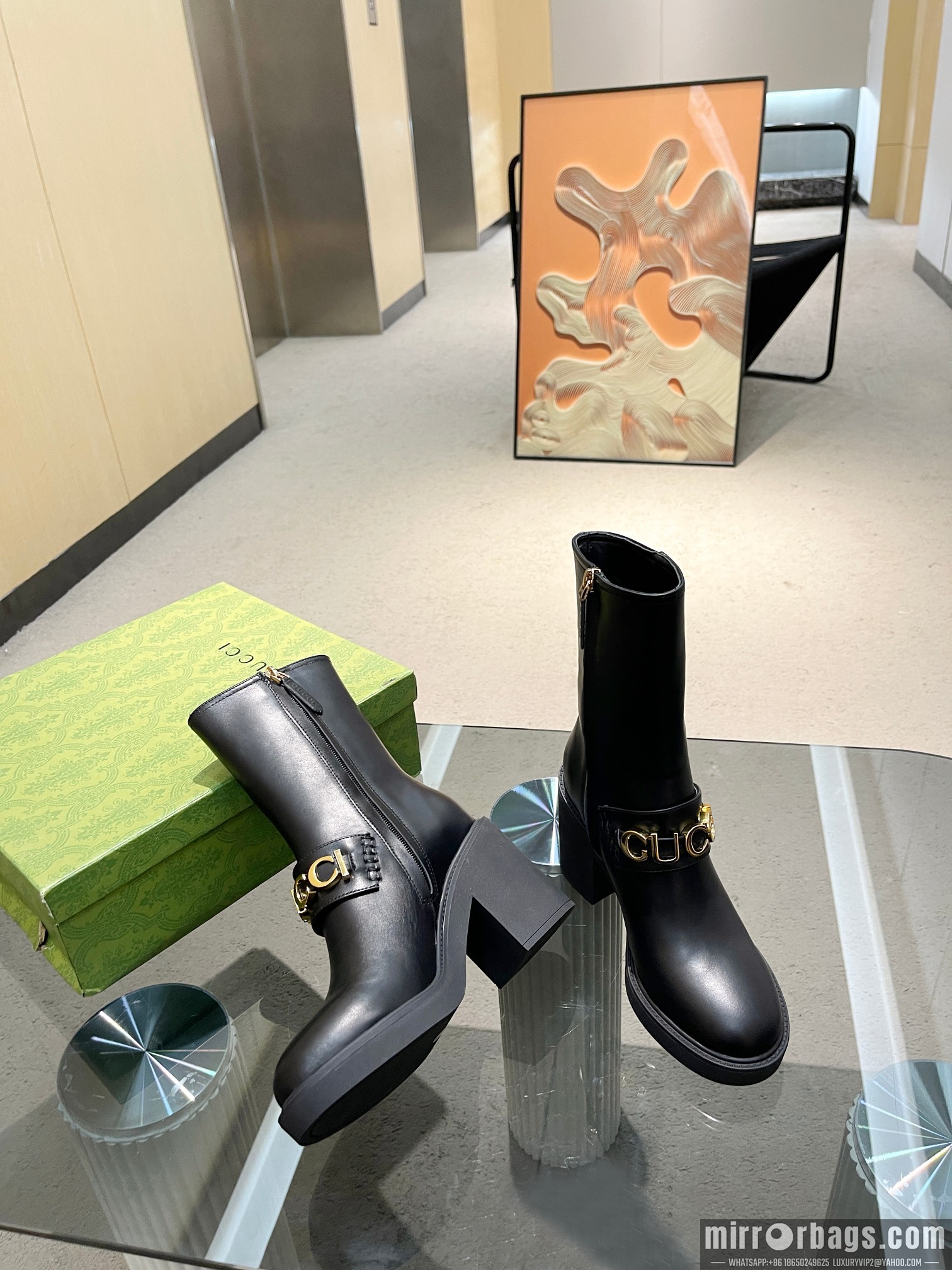 Gucci Shoes sz35-42 9cm h0825