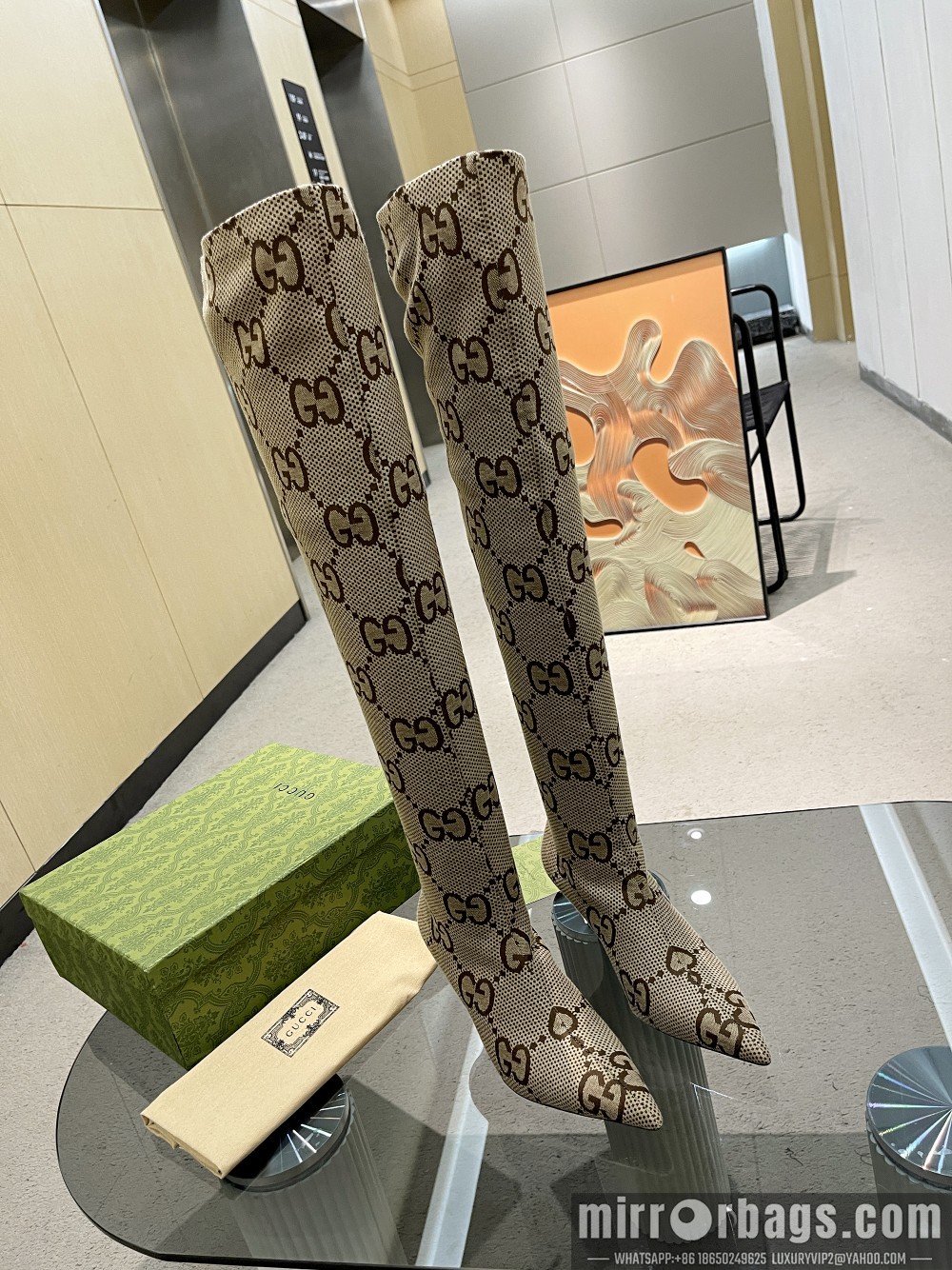 Gucci Shoes sz35-42 8cm h0806
