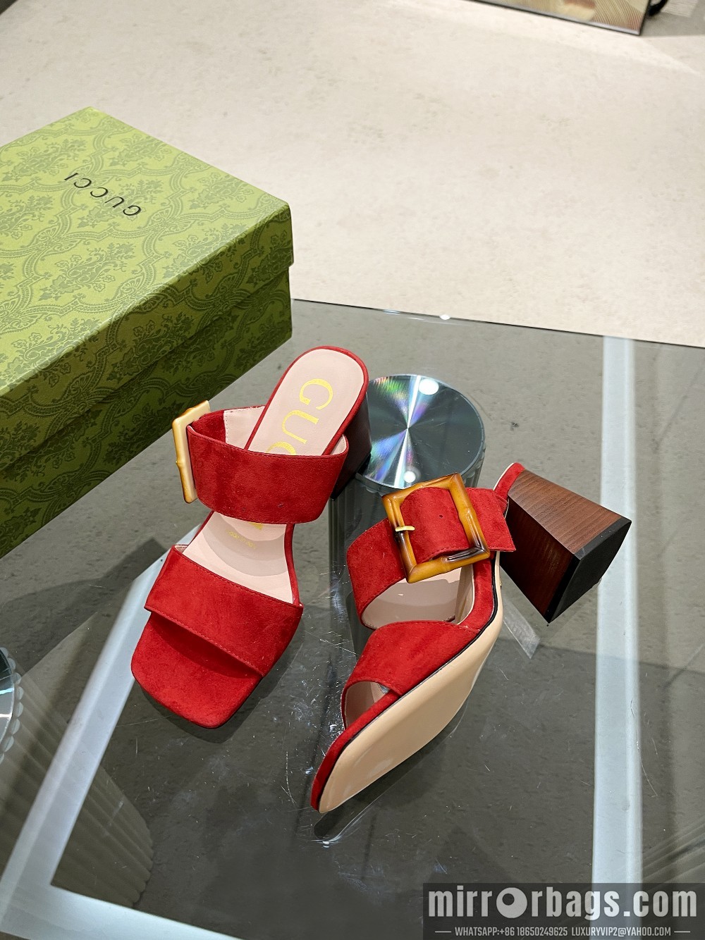Gucci Shoes sz35-41 7cm h0801