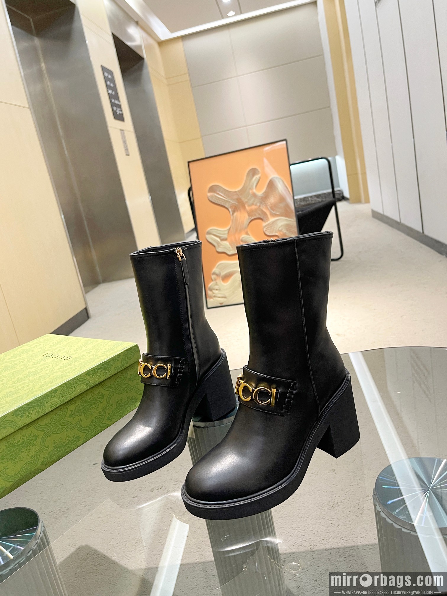 Gucci Shoes sz35-42 9cm h0825