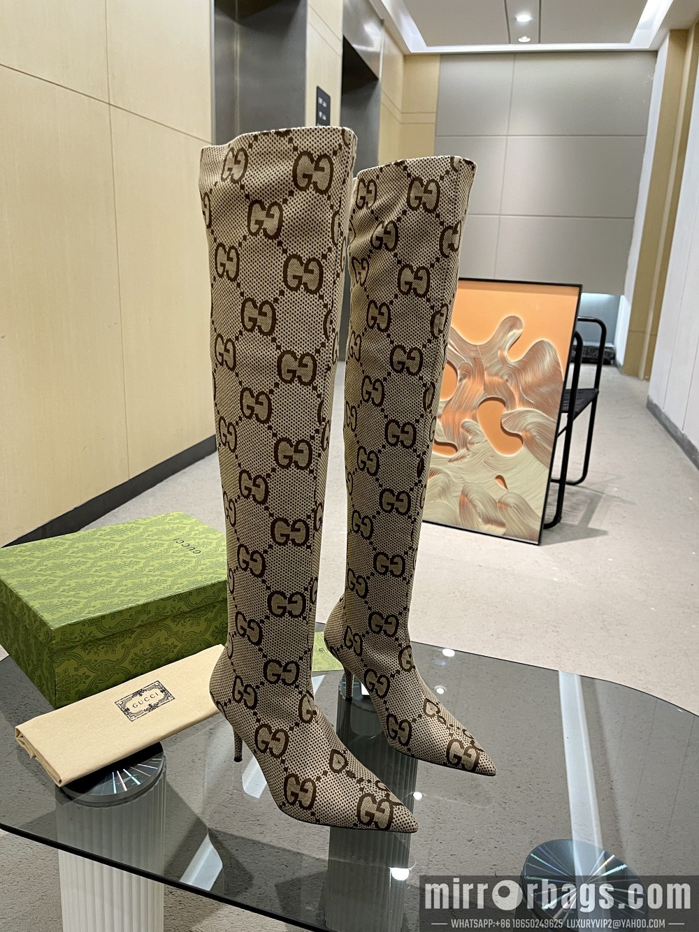 Gucci Shoes sz35-42 8cm h0806