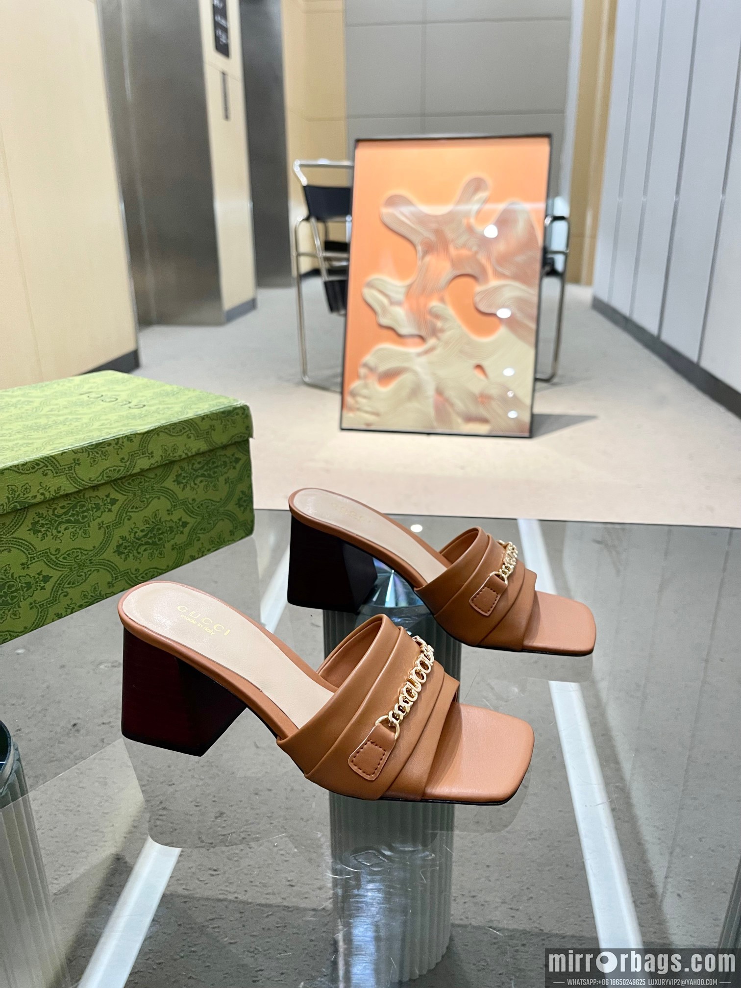 Gucci Shoes sz35-41 7cm h0802