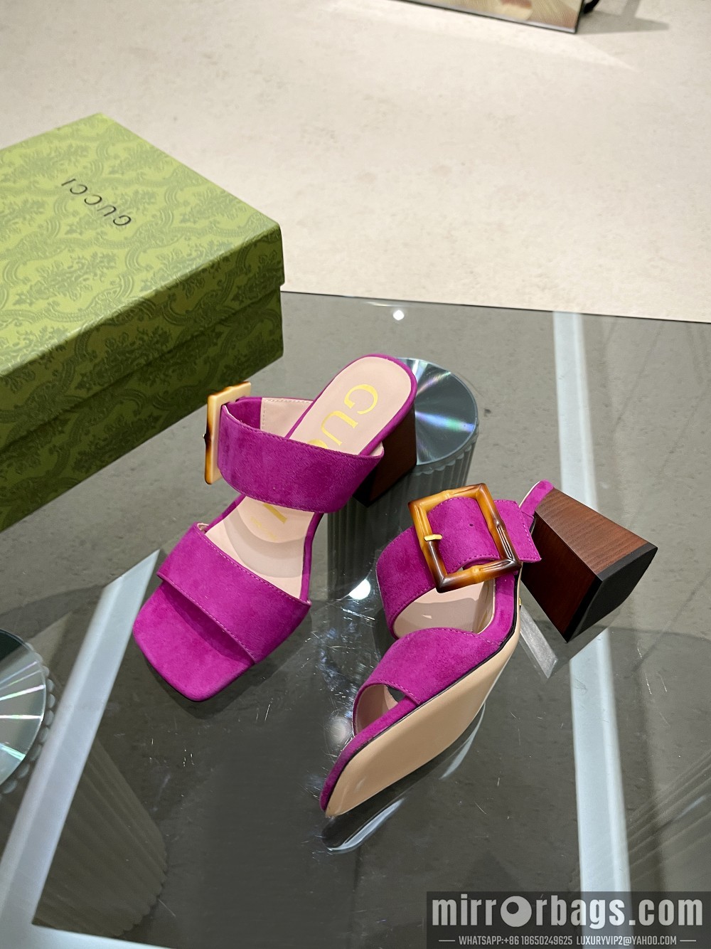 Gucci Shoes sz35-41 7cm h0801
