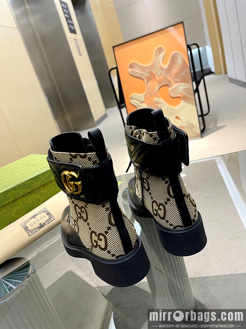 Gucci Shoes sz35-42 4cm h0823