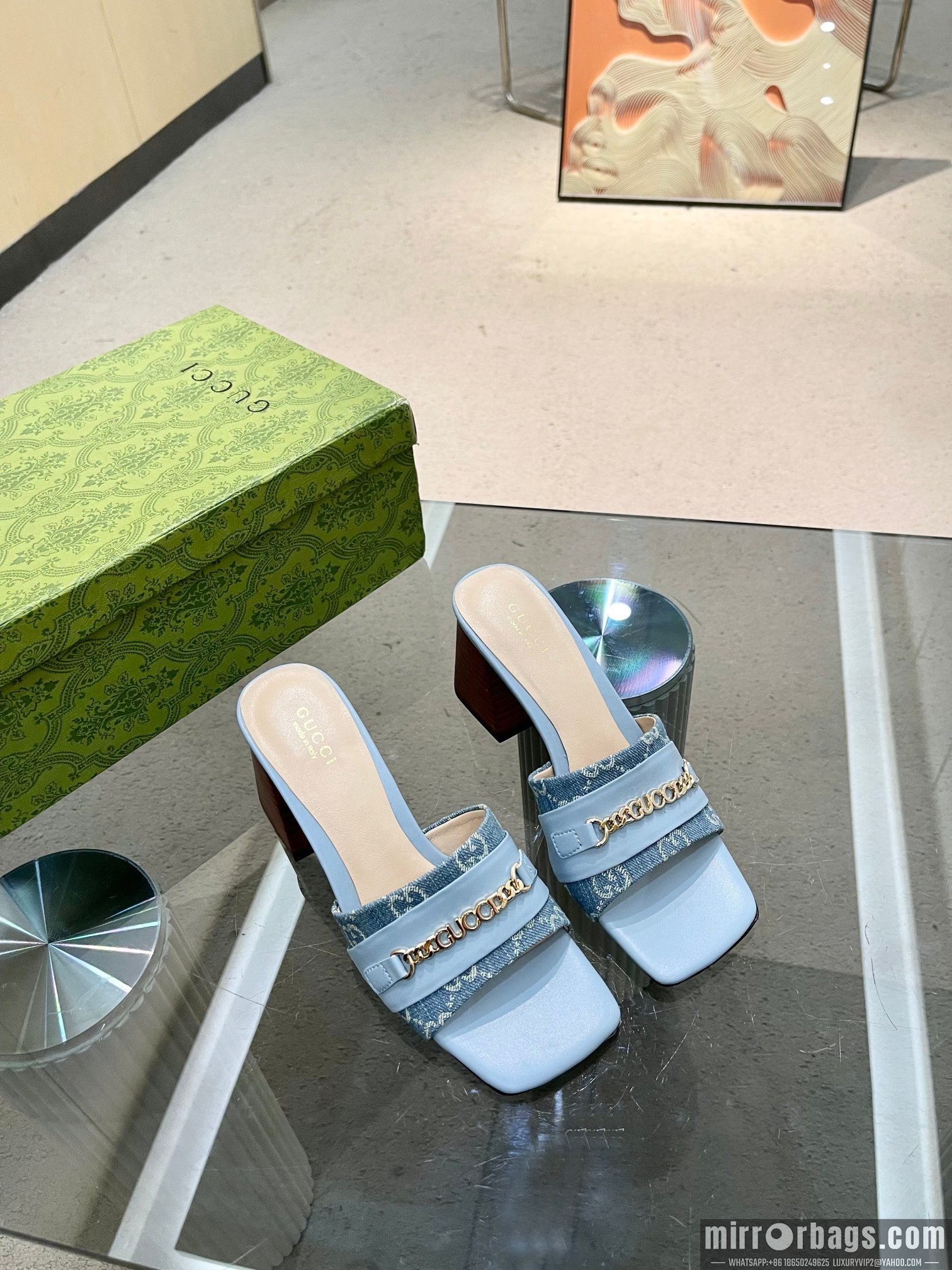 Gucci Shoes sz35-41 7cm h0802
