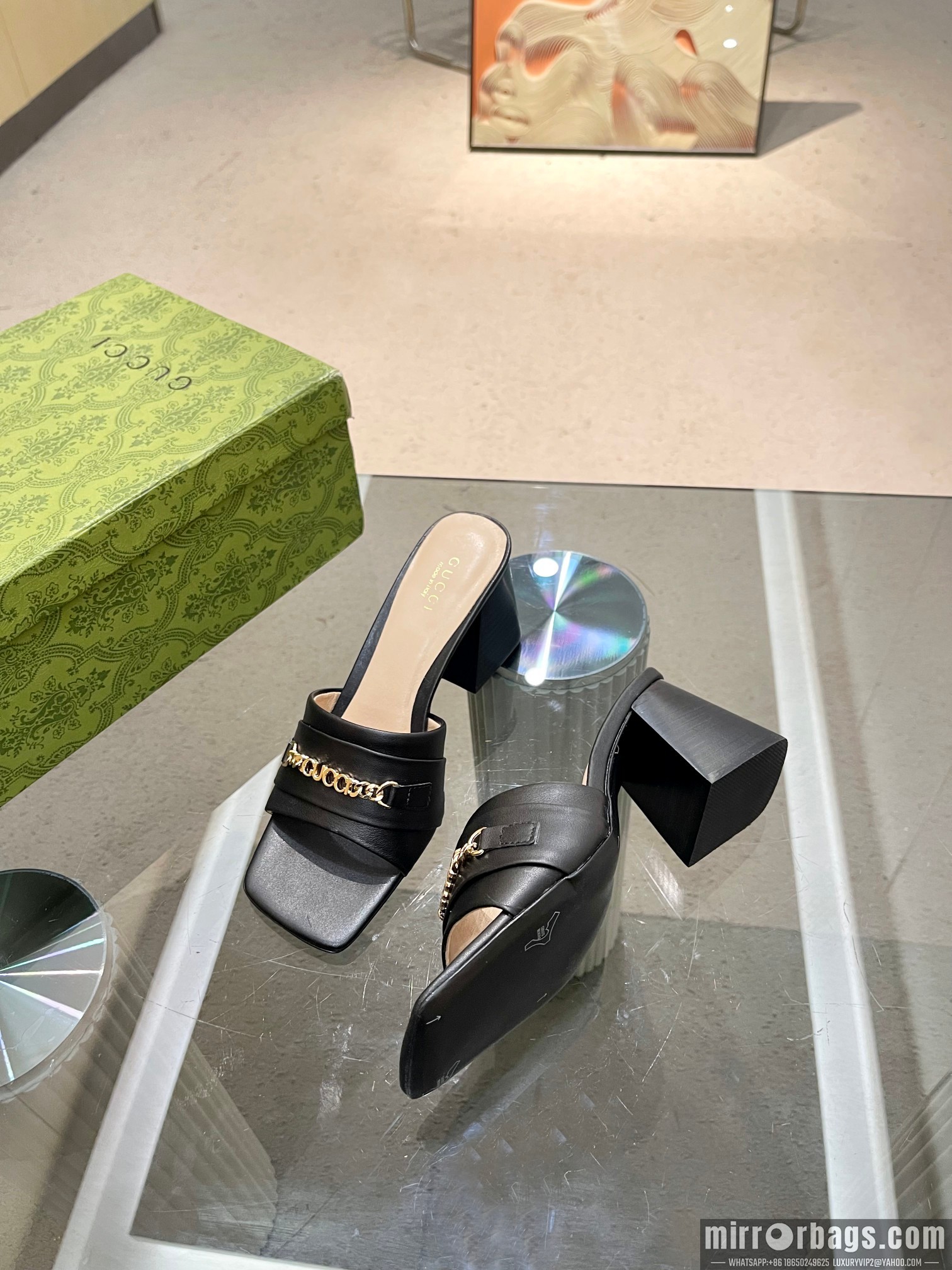 Gucci Shoes sz35-41 7cm h0802