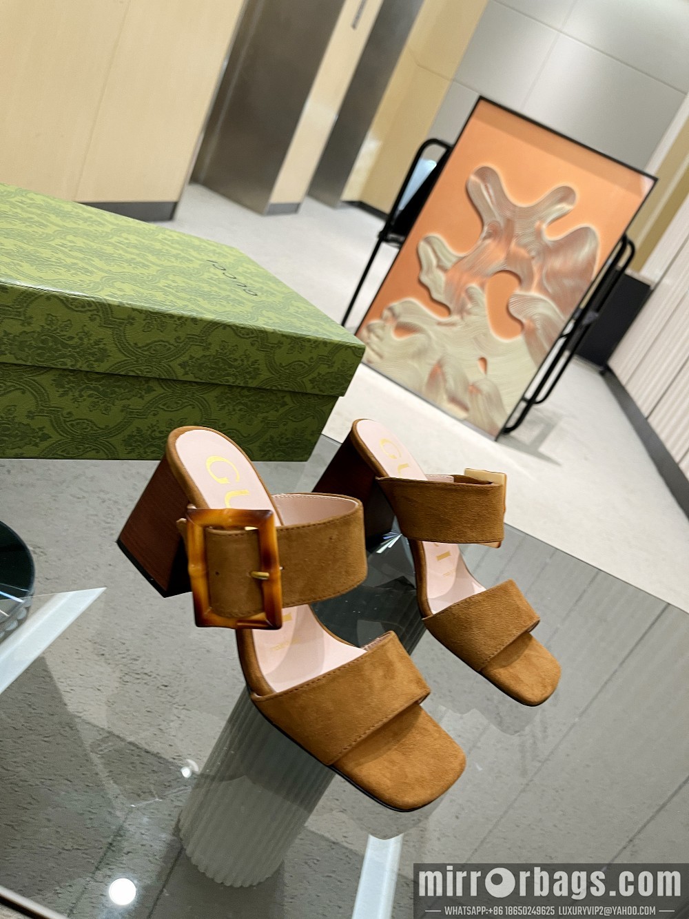 Gucci Shoes sz35-41 7cm h0801