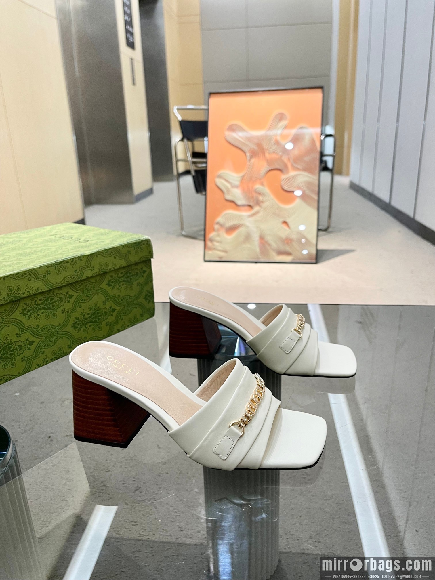 Gucci Shoes sz35-41 7cm h0802