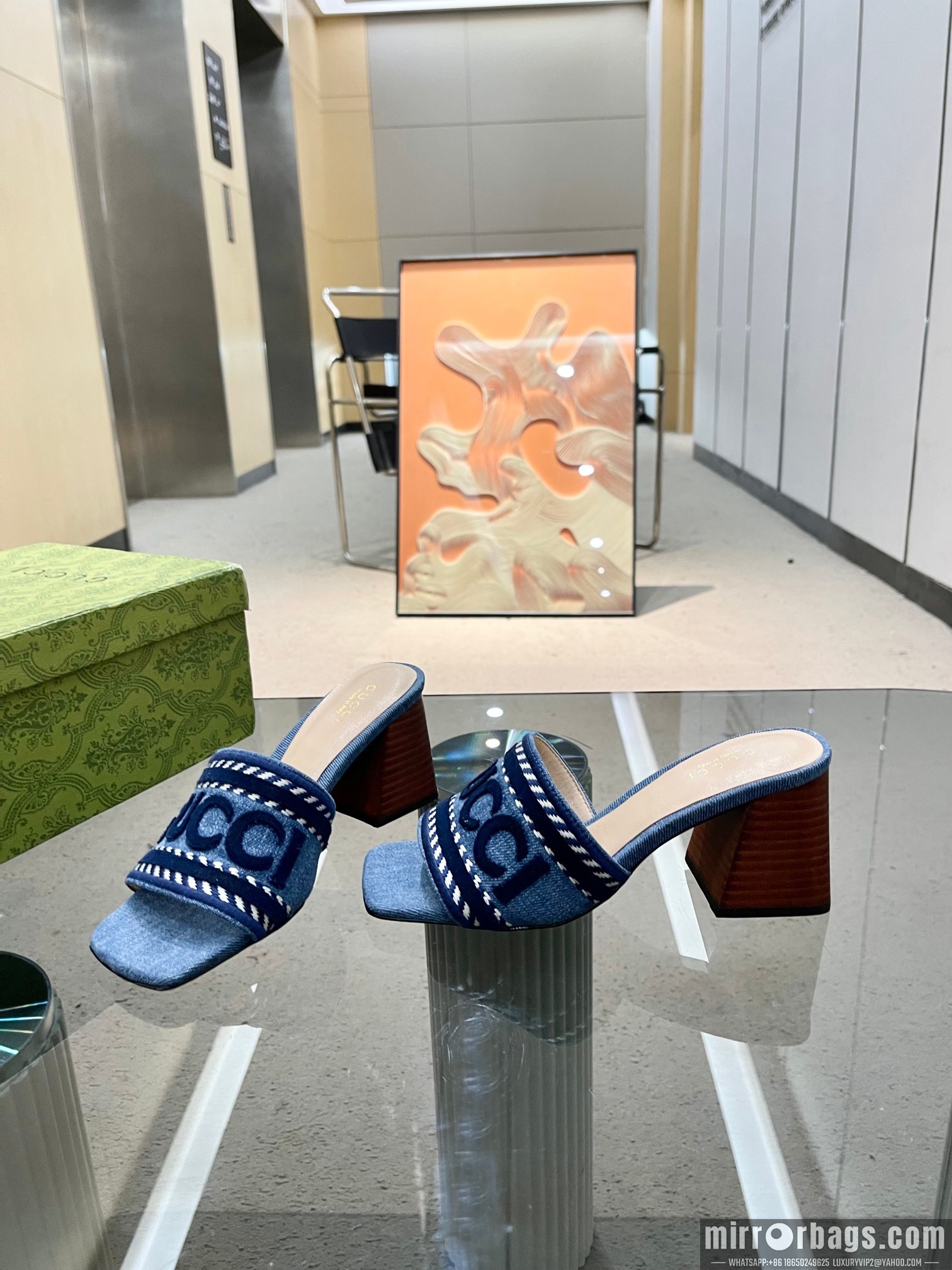Gucci Shoes sz35-41 7cm h0801