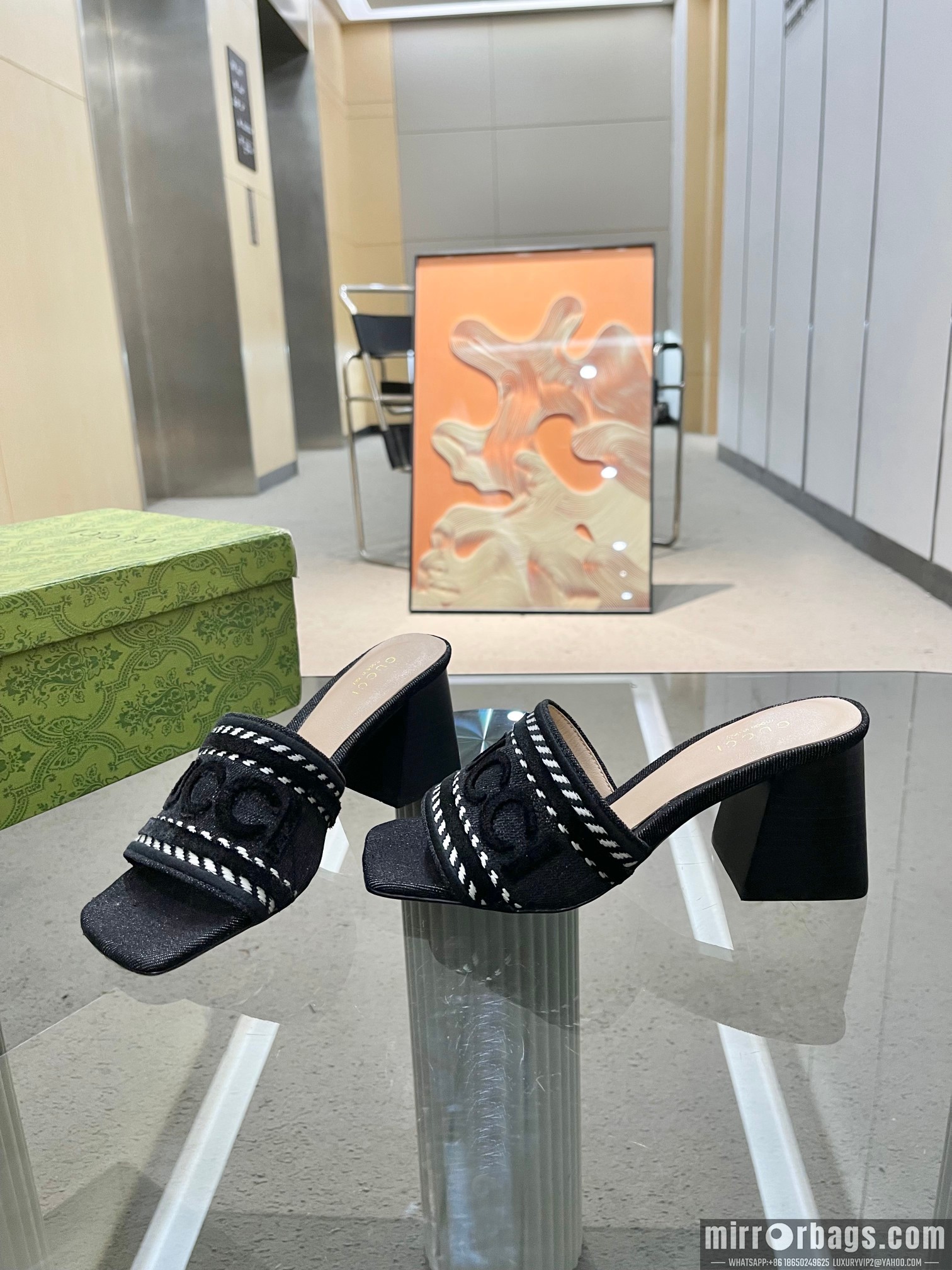 Gucci Shoes sz35-41 7cm h0801