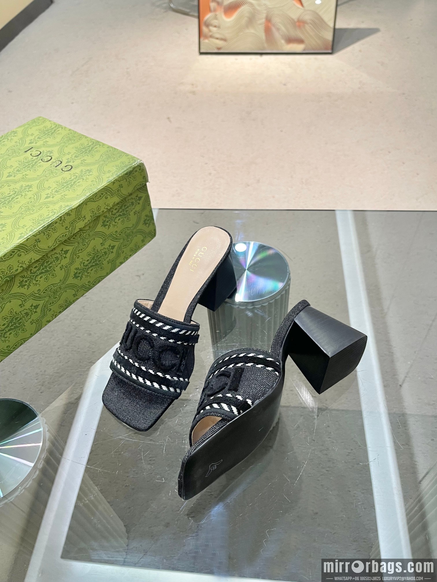 Gucci Shoes sz35-41 7cm h0801