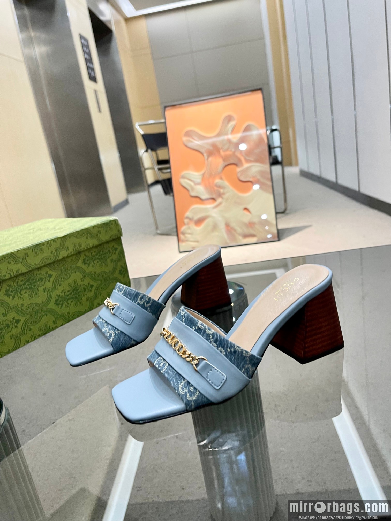 Gucci Shoes sz35-41 7cm h0802