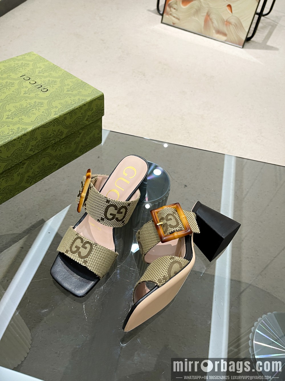 Gucci Shoes sz35-41 7cm h0803