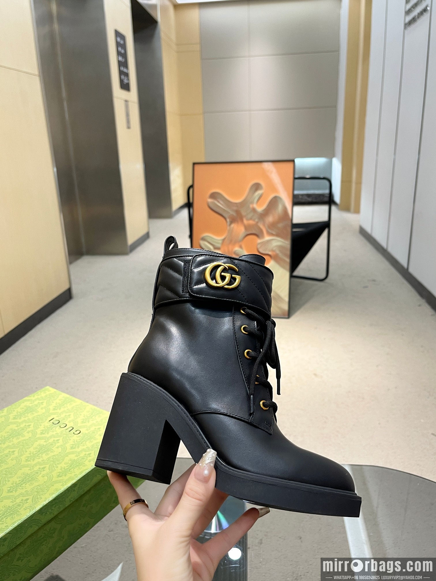 Gucci Shoes sz35-42 9cm h0824