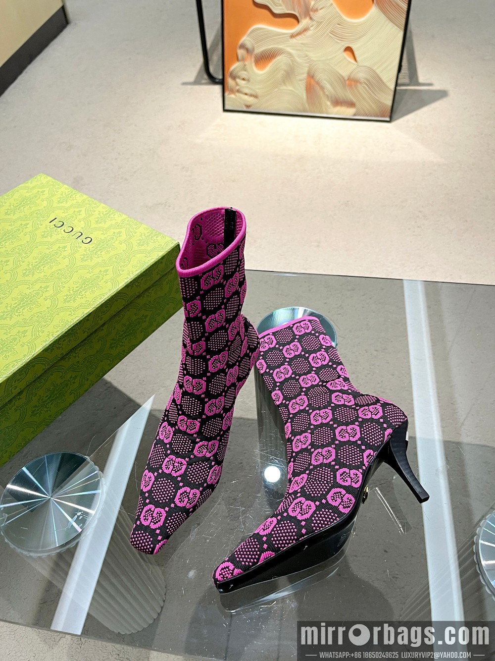Gucci Shoes sz35-42 7.5cm h0818