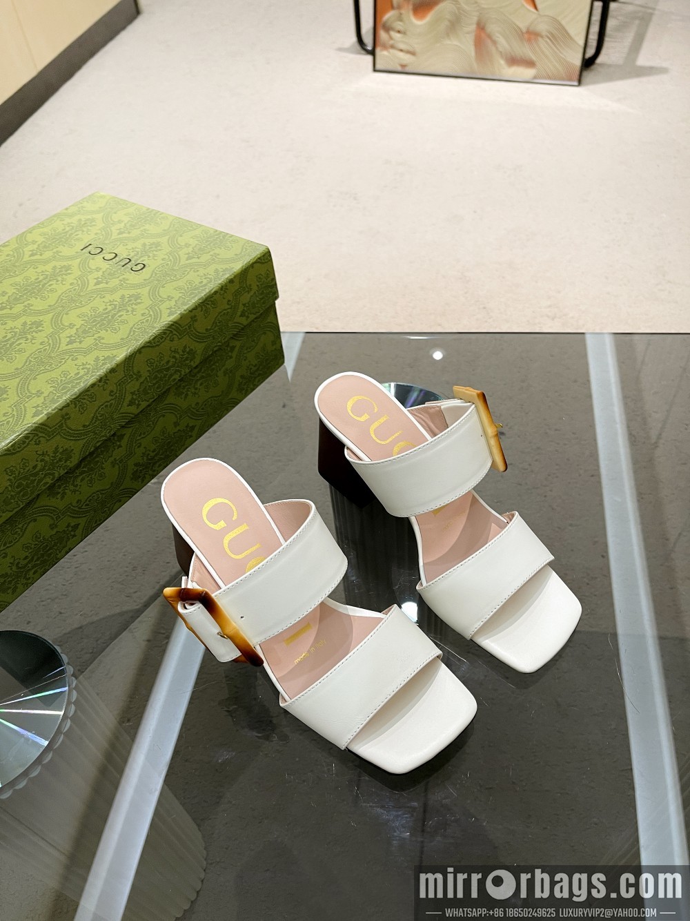 Gucci Shoes sz35-41 7cm h0801
