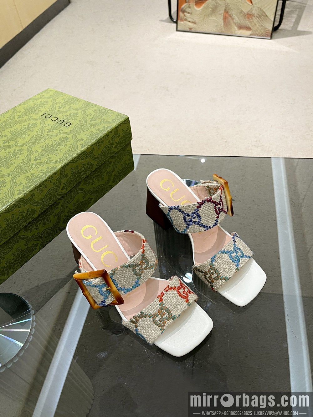 Gucci Shoes sz35-41 7cm h0803