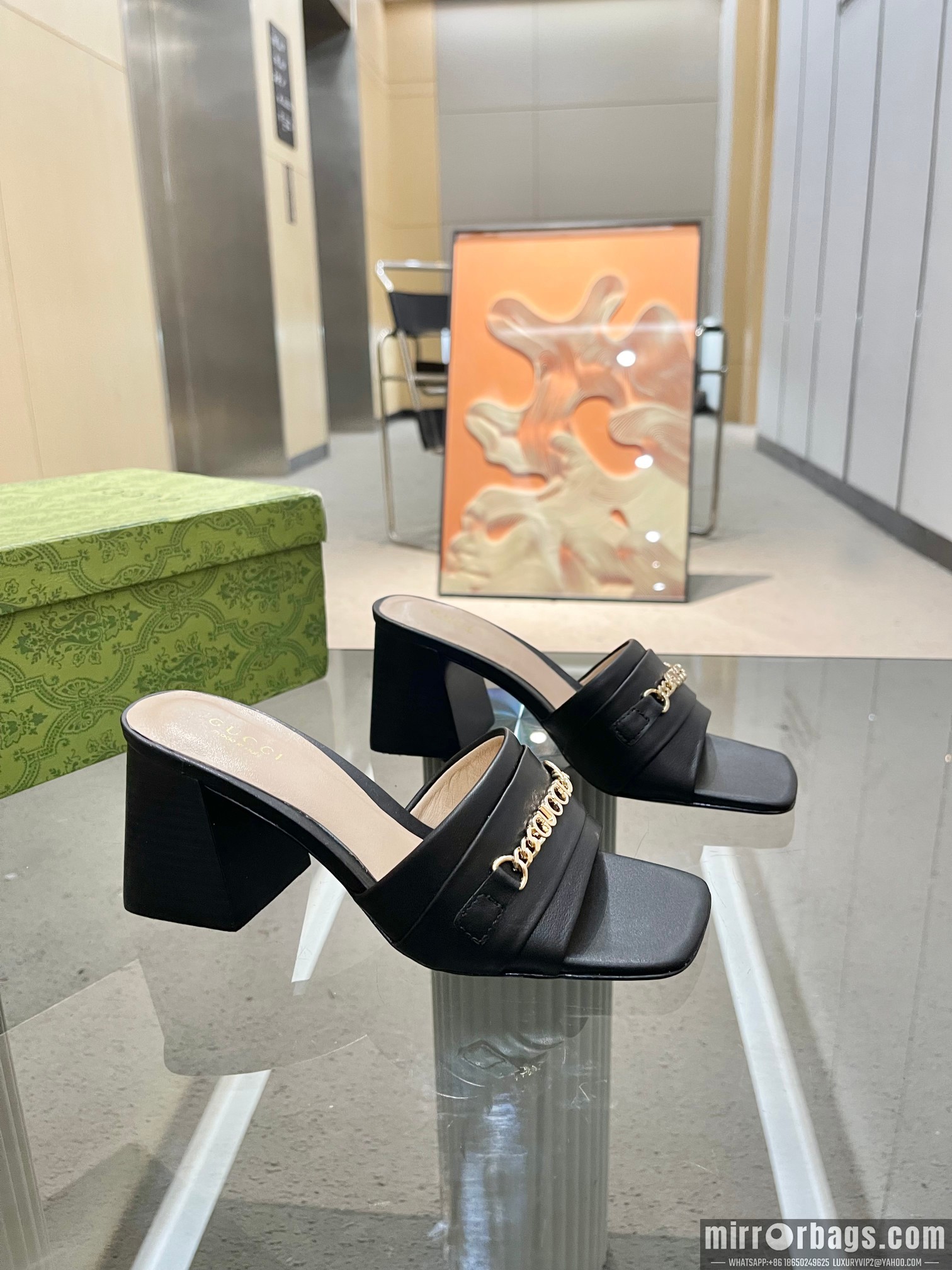 Gucci Shoes sz35-41 7cm h0802