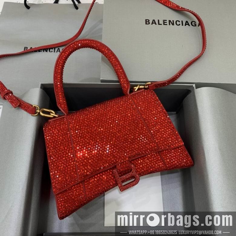 Balenciaga Bags Hourglass 23x10x14cm FY 4