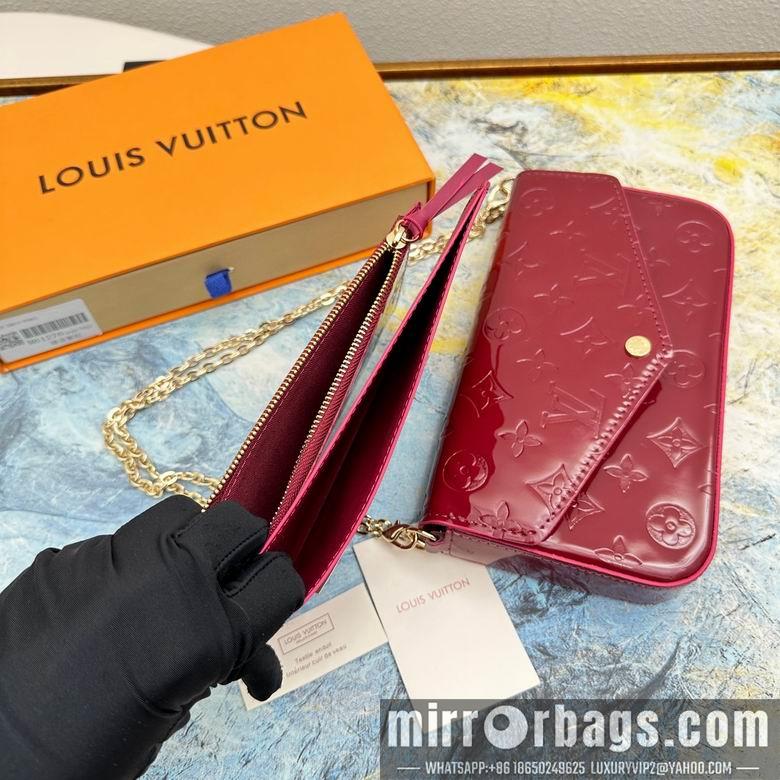 1:1 Louis Vuitton Bags 61276 21X11X2cm YG 4colour
