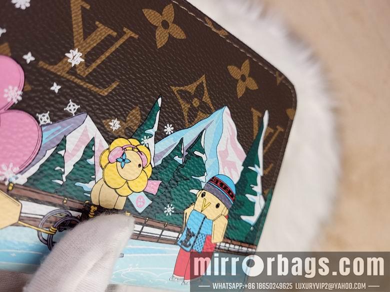 1:1 Louis Vuitton Bags Zippy 82839 19.5x10.5x2.5cm zy